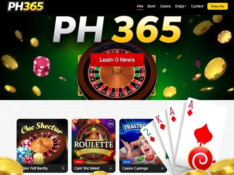 Welcome to ph365 bet.com, your premier destination for online gambling, sports betting, and casino games. Enjoy real money betting on a trusted platform with live odds, expert tips, and thrilling promotions.